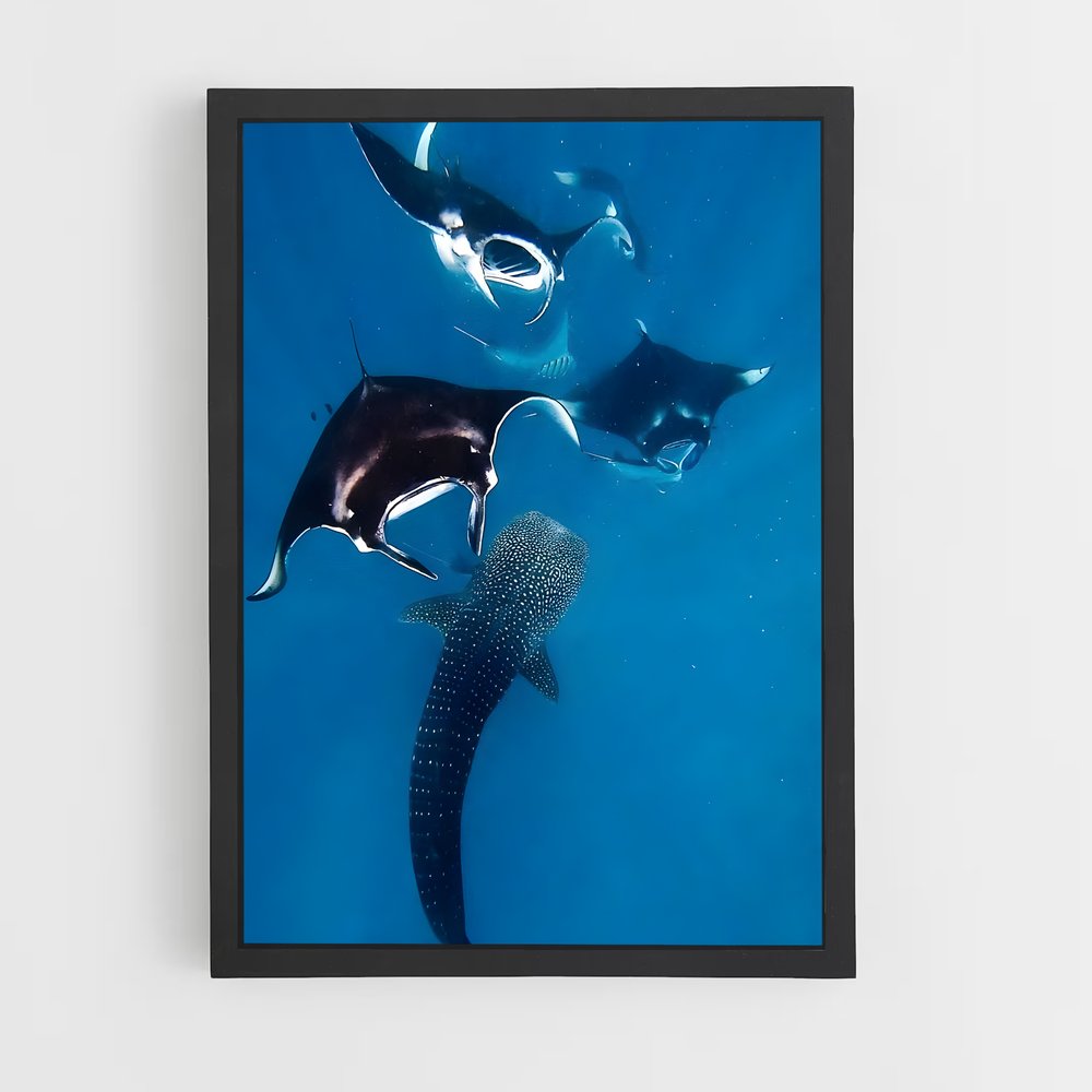 Poster Dance with Giants – affiche Plongée sous-marine (vue 2)